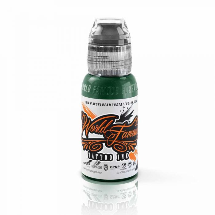 World Famous Tattoo Ink - Vegas Green 1 oz