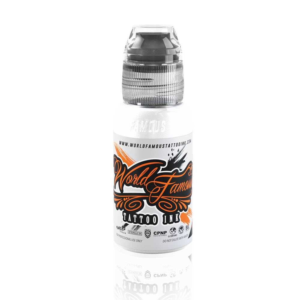 World Famous Tattoo Ink - White House 1 oz
